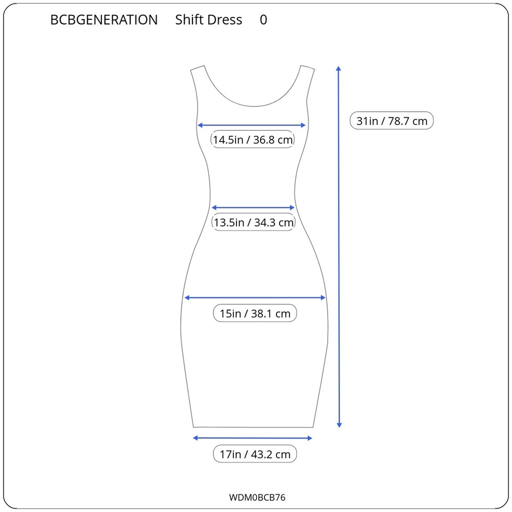 BCBGeneration Women’s Patterned Shift Dress - Picture 5 of 5
